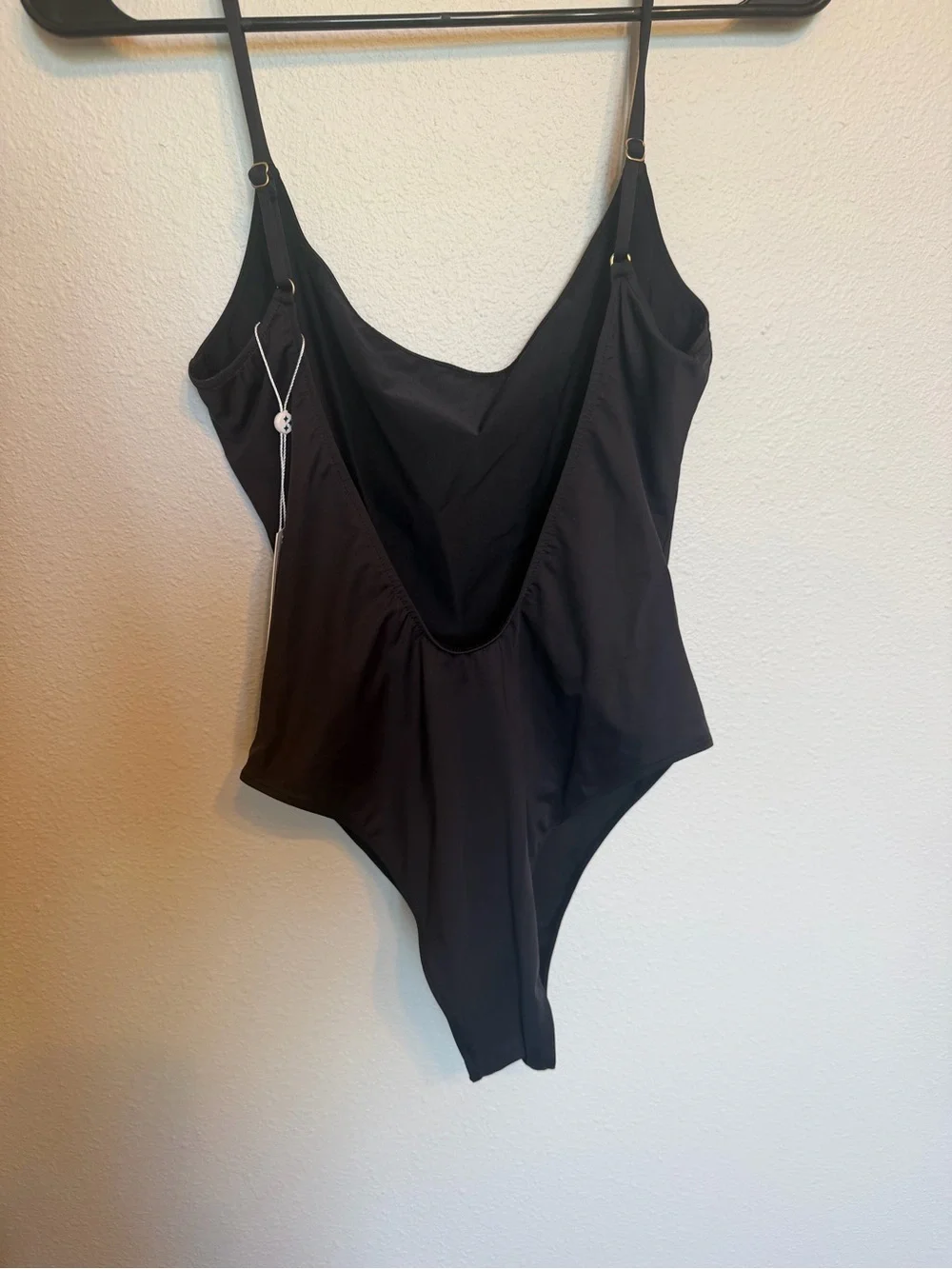 Frankie's Bikinis Navy Scoop One-Piece Swimsuit